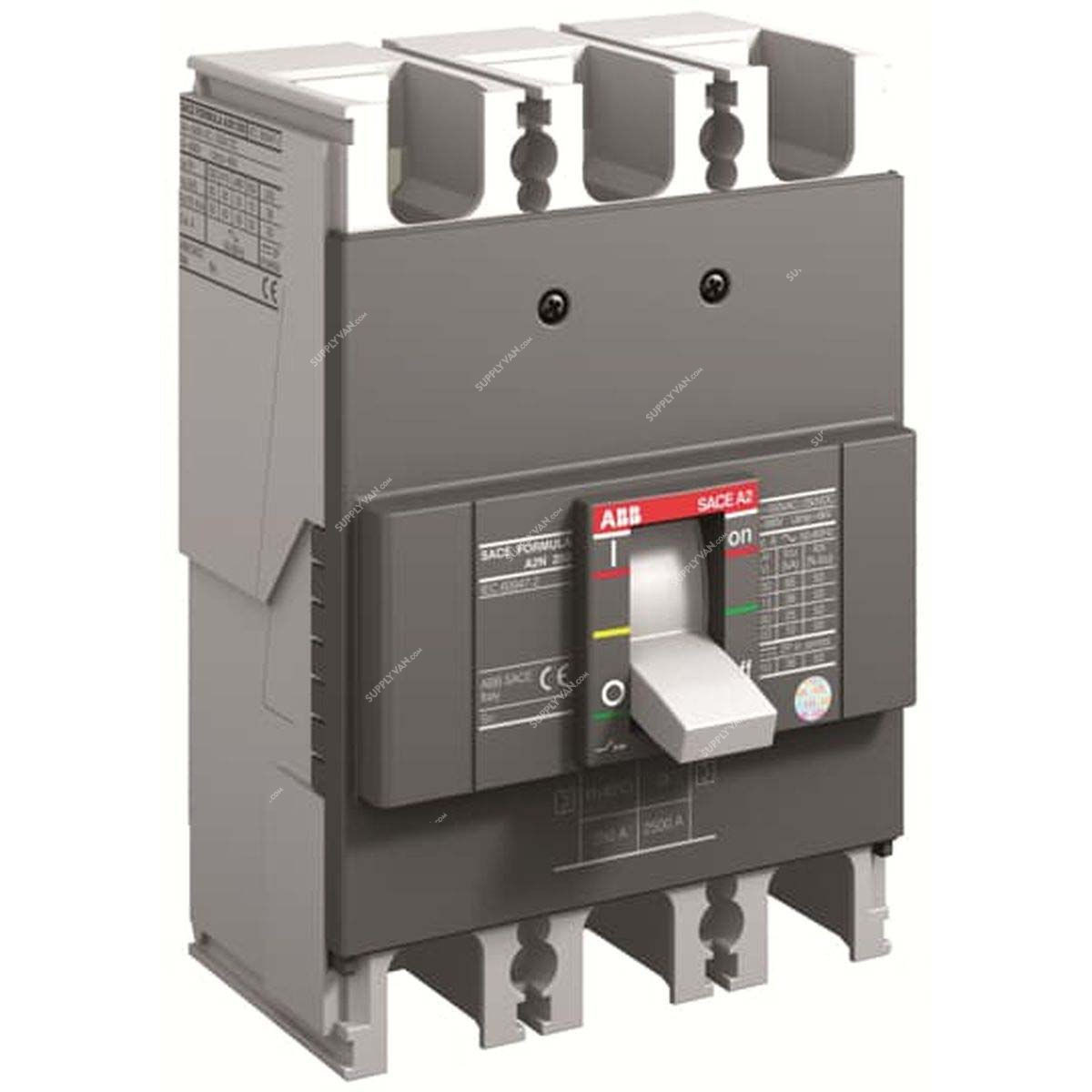 125A 3-Pole MCCB 36kA Breaking Capacity