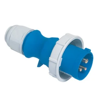 IP67, 16/20A, 3 Pin, 220V BALS Industrial Power Plug Weatherproof
