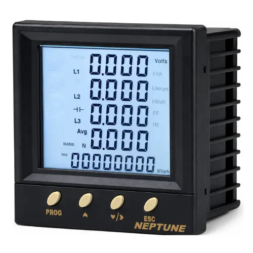 Multifunction – M5 Energy Meter, Dual Source with LED indicator Neptune