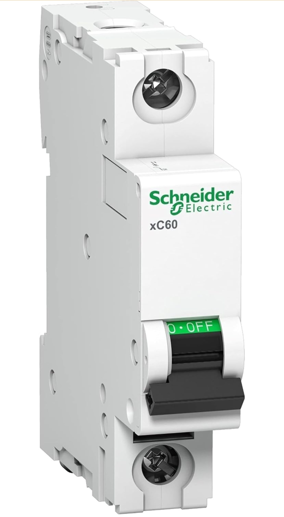 Schneider 10A SP C-Curve ACTI9 10kA MCB (White) (A9N1P10C)